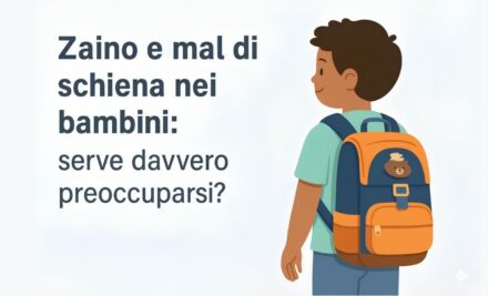 Zaino e mal di schiena nei bambini: serve davvero preoccuparsi?