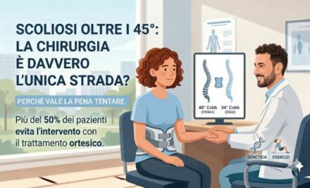 Scoliosi oltre 45°-50°: quando il corsetto può evitare la chirurgia